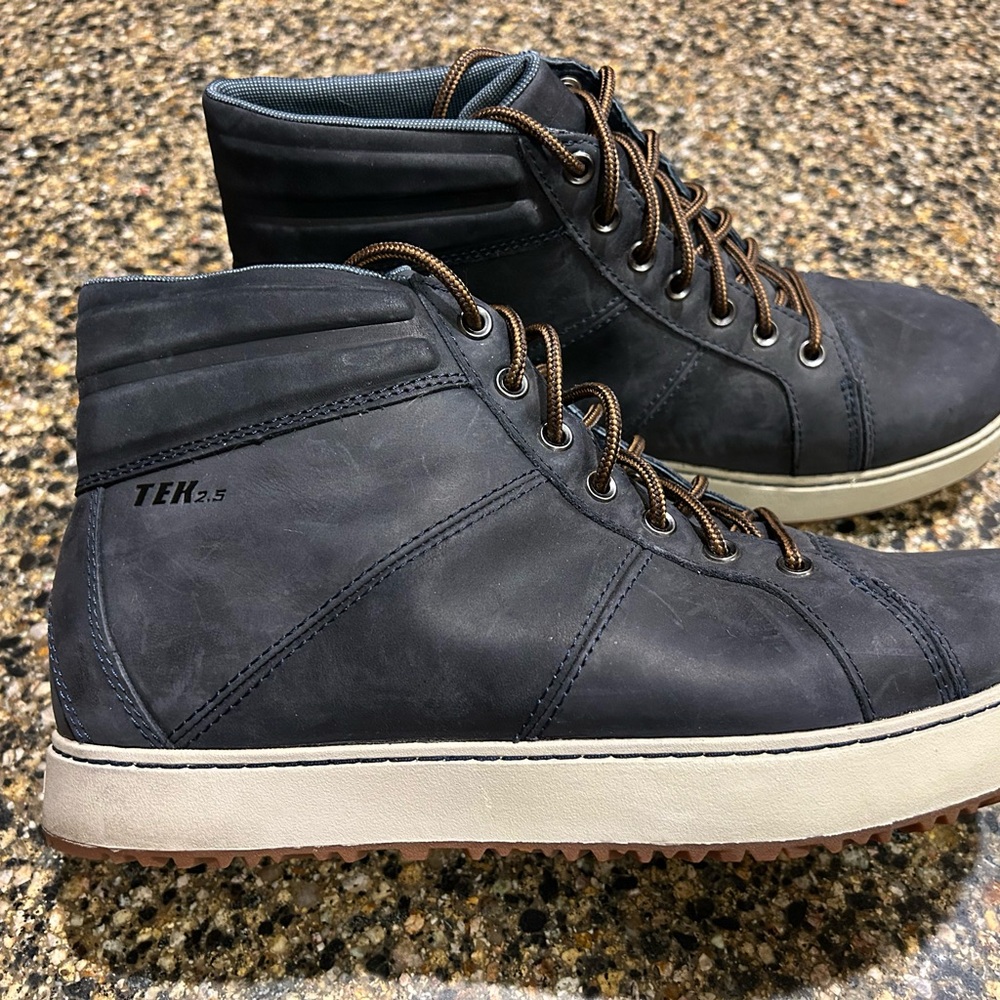 L.L. Bean Mens Dark Gray Mountainside TEK 2.5 Waterproof High-Top Boots, Size 9M - Picture 14 of 14